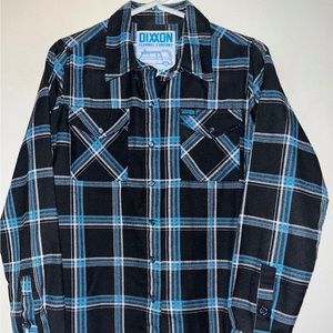Like New Dixxon “PCH” Pacific Coast Highway Pearl Snap Flannel~Women’s Small